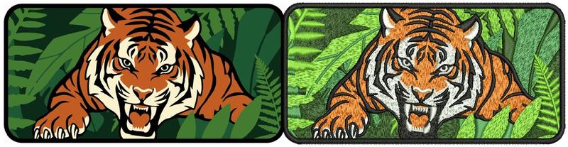 Tiger Mascot Design