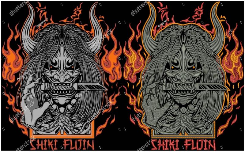 Shiki Fujin Demon Design